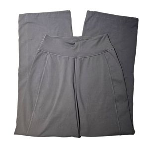 LULULEMON Grey Straight Leg Pull on Lounge Pants Nylon Lycra Size 8